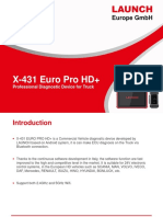 X-431 Euro Pro HD+: Professional Diagnostic Device For Truck