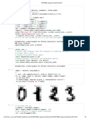 NguyenTrungThinh BT3.3 | PDF | Machine Learning | Statistical Data ...