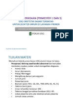 Teknik Pemeriksaan - Usg Obstetri Dasar Terbatas PDF