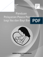 Isi Buku Panduan Pelayanan Pasca Persalinan Bagi Ibu Dan Bayi Baru Lahir