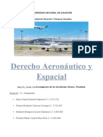 Accidente Aéreo - Trabajo Práctico Derecho Aeronáutico