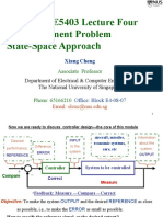EE5103/ME5403 Lecture Four Pole-Placement Problem State-Space Approach
