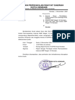 RDP Komisi III - Permasalahan Internal SMPN 10 Kdi 8-11-2021 Pukul 13.00 Wita