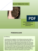 Bioteknologi Pembuatan Pupuk