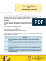 2-The Code of Ethics For Professional Teachers (Complete)