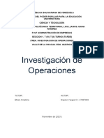 Investigación de Operaciones