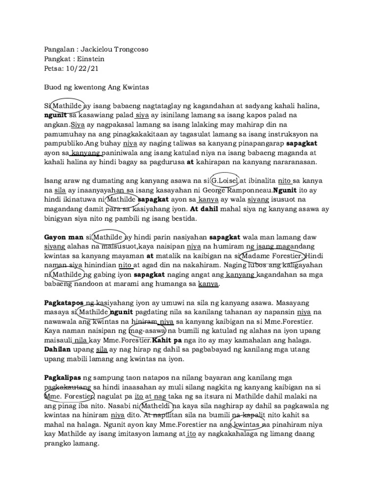 Buod | PDF