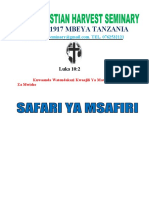 Safari Ya Msafiri