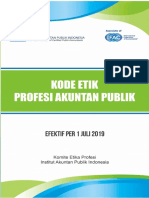 Kode Etik Profesi Akuntan Publik 2019