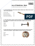 History of Medicine Quiz 1