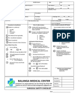 2 Surgical Safety Checklist