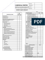 22 Patient Chart Checklist Edited