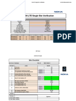 Nokia Siemens Networks ZAIN LTE Single Site Verification e-RAN Professional Services