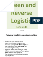Reducing Freight Transport Externalities
