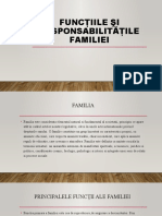 Funcţiile Şi Responsabilitățile Familiei