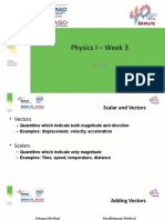 Physics I - Week 3