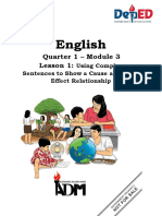 English: Quarter 1 - Module 3 Lesson 1