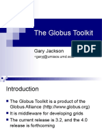 Globus Toolkit Guide to Grid Middleware