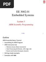 Lecture 3 ARM Assembly (2)