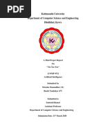 A Mini Project Report Tic Tac Toe