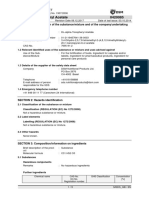 DL-alpha-Tocopheryl Acetate 0420085: Safety Data Sheet