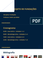 Aula 1 - Fundações - André Meier