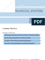 Indian Financial System: UNIT-1