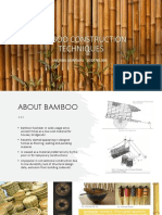 Bamboo Construction and Documentation