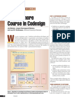 A Sophomore Course in Codesign