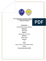 Casos Clinicos - Terminologia Medica, Tarea 1.2. Paola Samboy.
