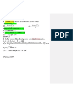 Medidas de Dispersion, Posicion y Forma Xreg03-3