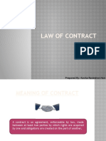 Law of Contract Under Contract Act 1872
