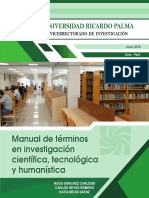 Libro Manual de Terminos en Investigacion