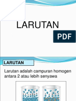 Larutan Sifat Koligatif Larutan