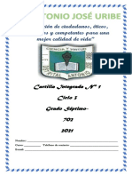 Cartilla N 1 - Septimo 702 2021