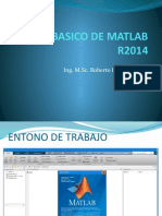 Curso Basico de Matlab R2014: Ing. M.Sc. Roberto Parra Zeballos