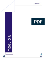 Lengua y Literatura II Modulo 6