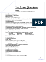 Operative Exam Questions DR Hatem Sahar 2012-2013