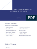 Classification of Dryers: State of Materials in The Dryer: Group III
