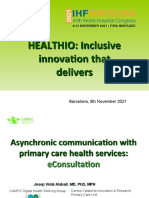Econsulta: Asynchronic Communication With Primary Care Services