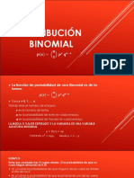 Presentación Distribución Binomial