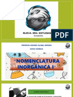 Tema N°7 - Nomenclatura Inorgánica I