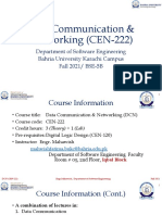 Data Communication & Networking (CEN-222)