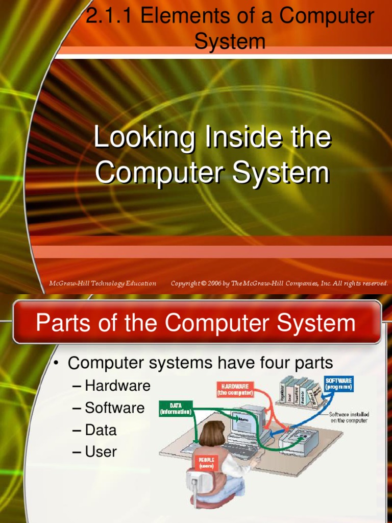 Elements of A Computer | PDF | Computer Data Storage | Central ...