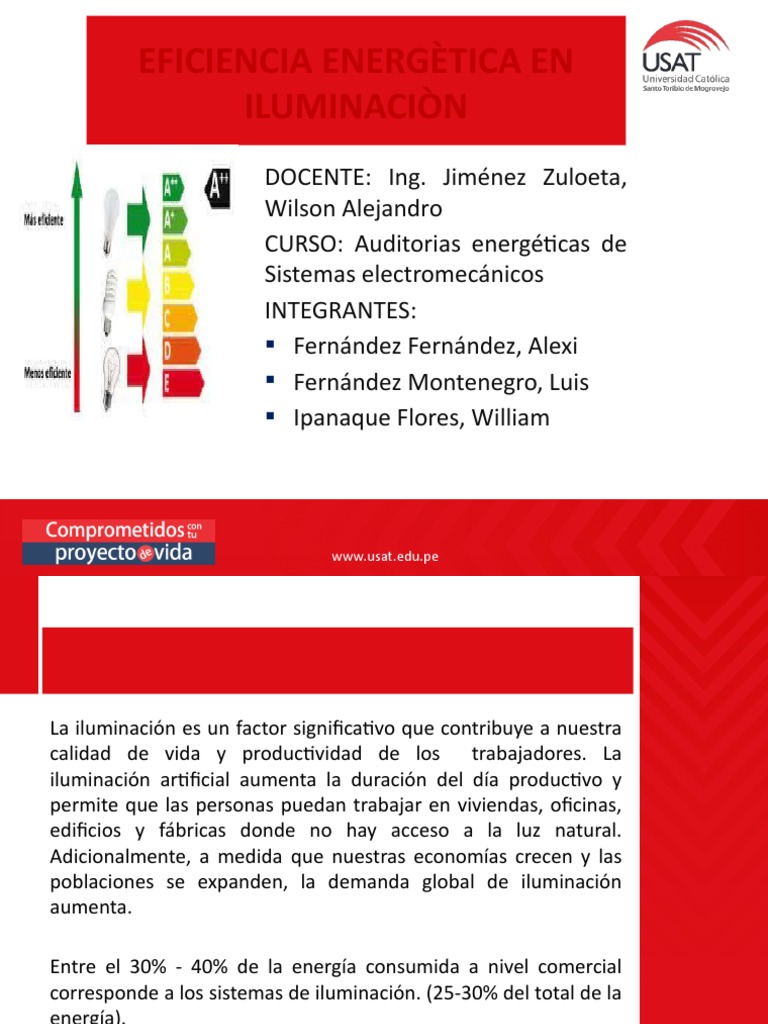 Eficiencia Energetica en Iluminacion. | PDF | Encendiendo | Luz de la calle