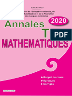 Annales Maths Tle c