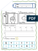 Vamos Aprender Os Números - 1 Ao 10