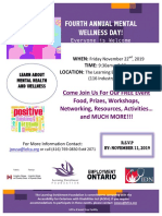 Fourth Annual Mental Wellness Day