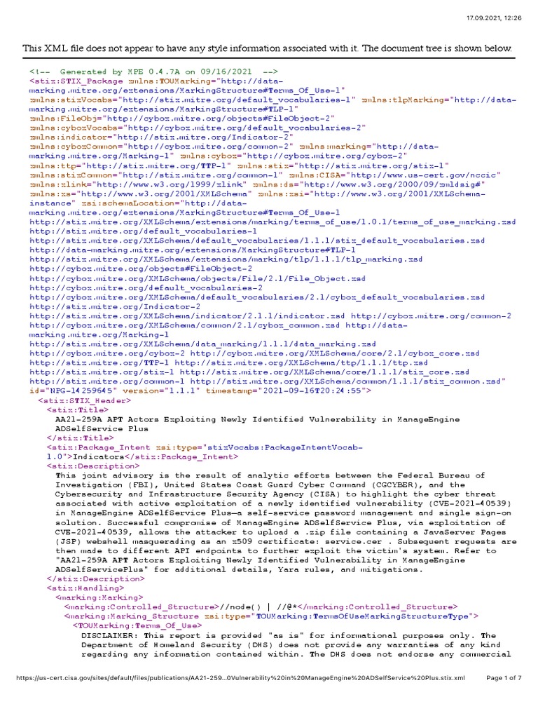 This XML File Does Not Appear To Have Any Style Information Associated ...