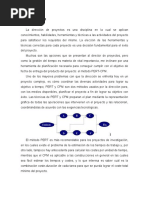Historia o Antecedentes Del Origen Del Diagrama de Pert-Cpm | PDF ...